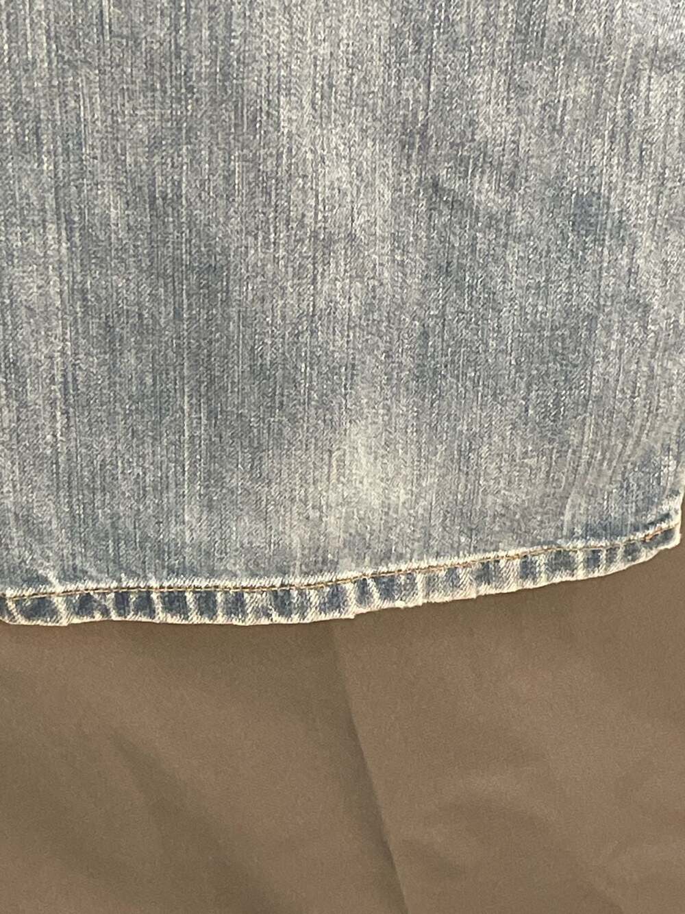 DKNY Jeans Vintage Y2K Light Wash Bootcut Denim Jeans Size 9 - Picture 10 of 10